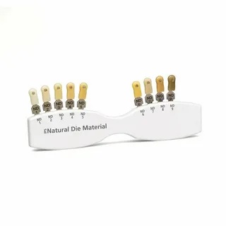 IPS Natural Die Material Shade Guide Расцветка культевых материалов, Ивоклар