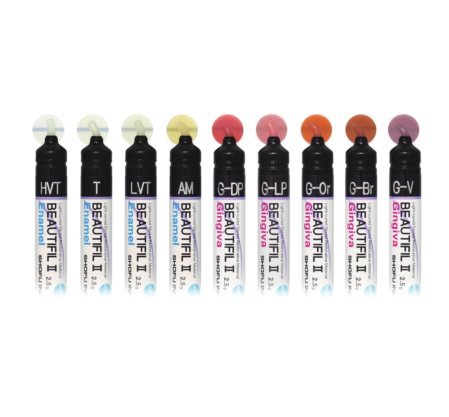 Бьютифил 2_Beautifil ll Gingiva & Enamel реставрационный композитный материал шпр*2,5г, Шофу