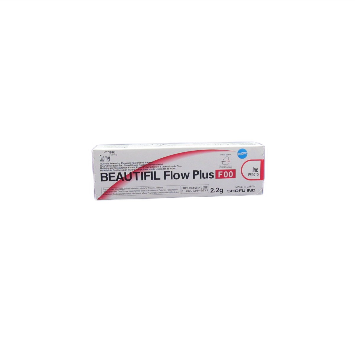 БьютифилФлоуПлюс_Beautifil Flow Plus F00 Текучий композит для реставраций, шпр*2,2г, Шофу